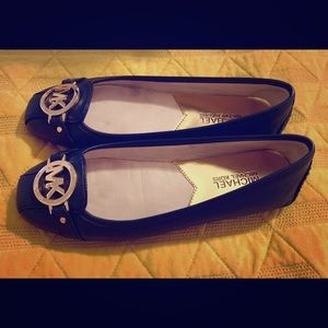 Michael Kors Fulton Moc - Navy **Never Worn**